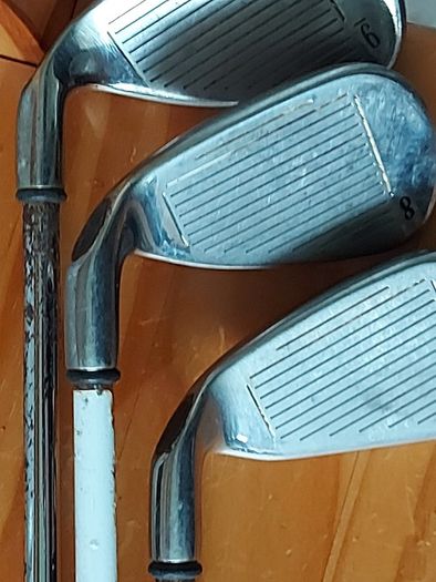 Big Bertha Nos 5,8, and 9 irons, Golf Clubs, Reasonable condition, good for practice