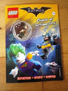 LEGO Batman Exclusive Tartan Minifigure with Activity Book