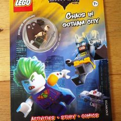 LEGO Batman Exclusive Tartan Minifigure with Activity Book