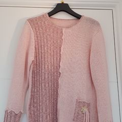 NEW Size 16 NEW Decorated Dusty Pink Top Jumper Women
