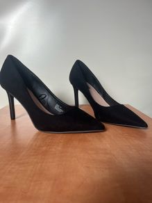 Black pennys heels