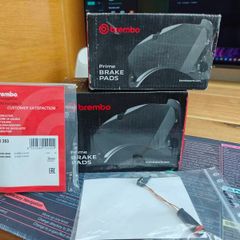 Brembo Front & Rear Brake Pads + Wear Sensors for Mercedes E-Class W213 (NEW)