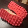 Red/Beige Fashion Runners Image 4