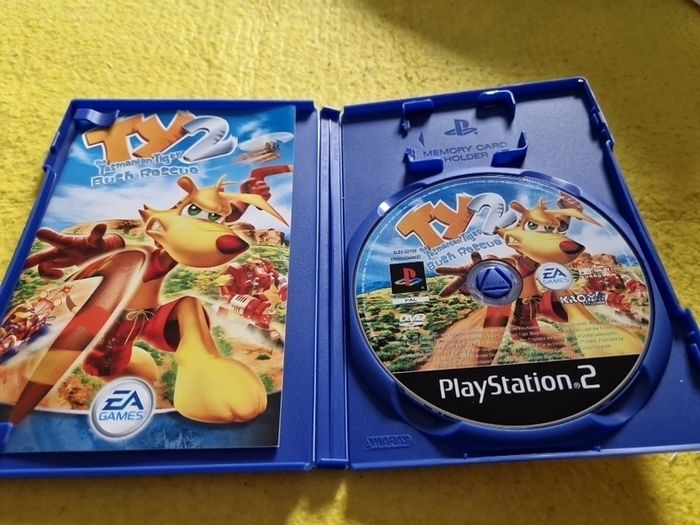 TY 2 The Tasmania Tiger Bush Rescue PlayStation2 Ps2 games Original