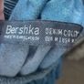 top bershka off shoulder 100% cotton denim top medium Image 7