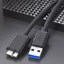USB 3.0 Male A to Micro B Cable For External Hard Drive Disk HDD Data Cord Power Charging Cable Image 3