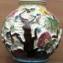 Indian Tree hand painted Jug and Vase By J Wood Image 6