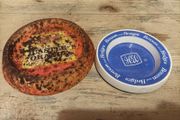 2 old ash trays