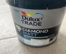 10L Dulux Diamond Matt Shaded White