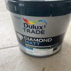 10L Dulux Diamond Matt Shaded White