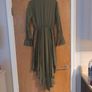Quiz Green  Satin Dress.  S.S -12 B.N.W.T. Image 4