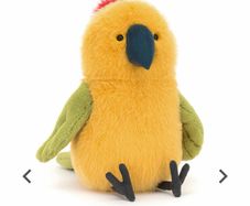 Budgeby Parrot Jellycat