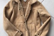 Fur suede jacket