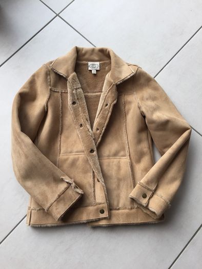 Fur suede jacket
