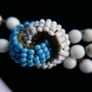 Vintage Beaded Crystal with Spiral Rope Necklace Image 4