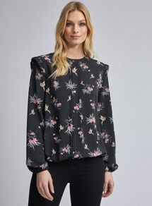PLUS SIZE (20) Dorothy Perkins Floral BirdTop. New