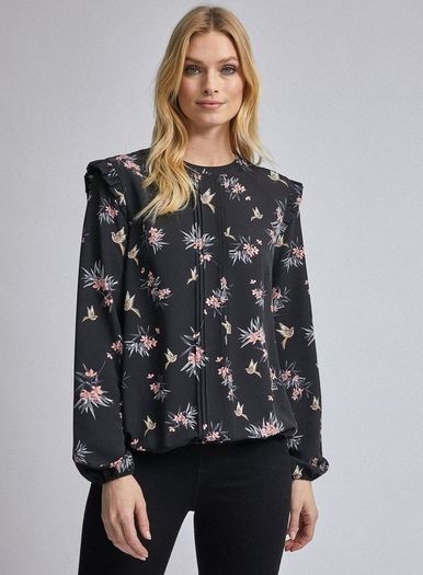 PLUS SIZE (20) Dorothy Perkins Floral BirdTop. New