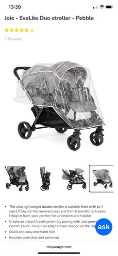 Double buggy