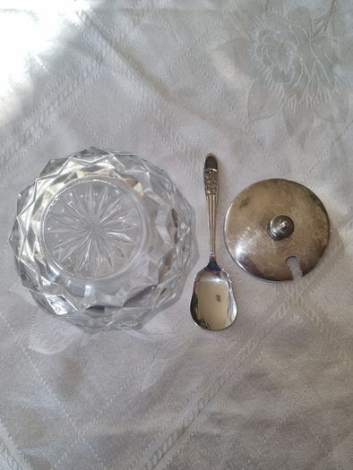 Vintage sugar bowl Yeoman Plate E.P.N.S.