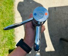 Basin mixer tap