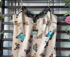 cami Bnwt primark patterned butterfly print size 12