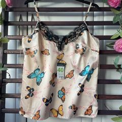 cami Bnwt primark patterned butterfly print size 12
