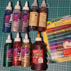 Craft glitter glues