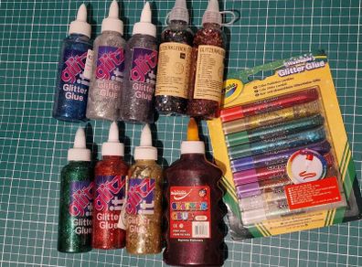 Craft glitter glues
