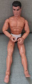 Vintage 1993 Hasbro Action Man C-022E White Bum