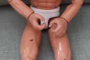 Vintage 1993 Hasbro Action Man C-022E White Bum