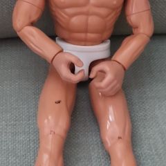 Vintage 1993 Hasbro Action Man C-022E White Bum