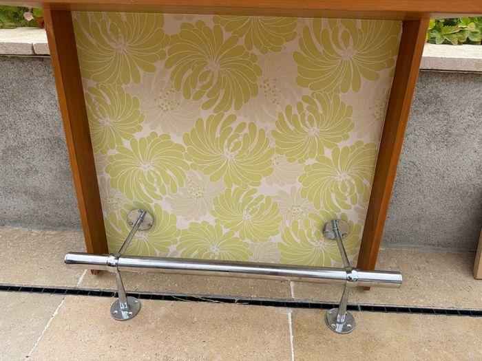 Hairdressing mirror unit