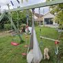 playhouse swing set slide Image 5
