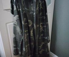 Army style casual coat