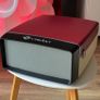 Crosley CR40 Vintage Style Portable Suitcase Record Player-Red & Cream Image 2