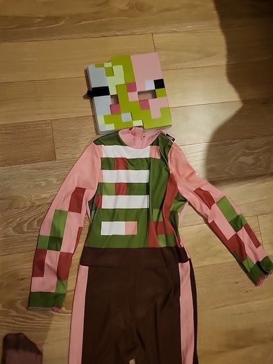 halloween boy Minecraft pigman 7-8