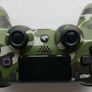 PS4 Official Dual Shock 4 Green Camo Controller Image 3