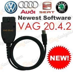 Newest Version 20.4 Vcds HEX + CAN Diagnostic Cable Code Reader Vagcom Vag Com 20.4.1 Vagcom Hex V2 Can Usb Interface For Vw Audi Skoda