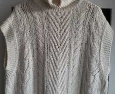 Massimo Dutti Italian Yarn Roll Neck - Sz XS (Fit 10-14UK)