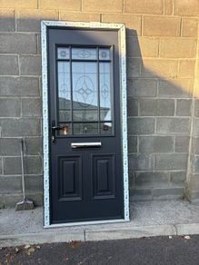 New PVC door
