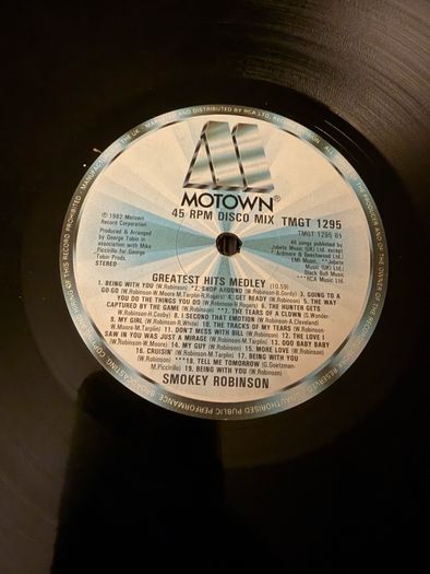 Smokey Robinson Ive Made Love To You A Thousand Times 12inch Motown 1983
