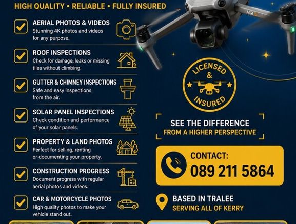 Drone Roof & Property Inspections | Tralee & County Kerry