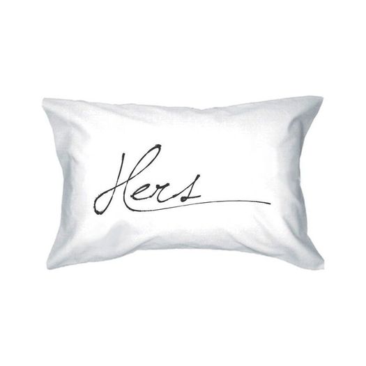 His and Hers Matching Pillowcases