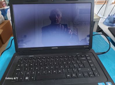 Compaq Presario CQ57, Black, Windows 10, 465GB HDD, Optical Drive, Intel Celeron CPU B815, 1.6GHsz, 4GB Ram, Microsoft Edge, Chrome