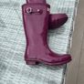 Hunter Welly Boots Girls UK 1 EU33 Image 3