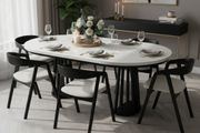 Tovo Extandable Table Black or White 100-180cm