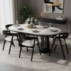 Tovo Extandable Table Black or White 100-180cm
