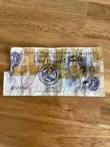 Vintage Isle of Man Bank Note