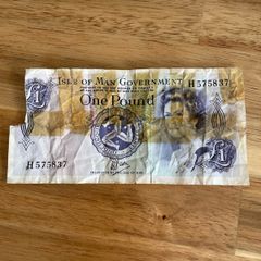 Vintage Isle of Man Bank Note
