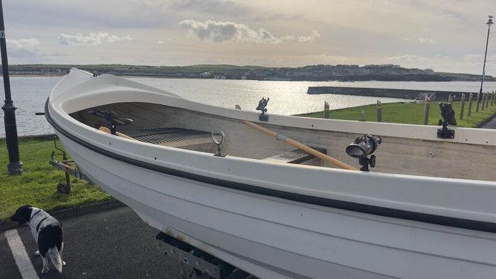 Fishing Boat with Engine